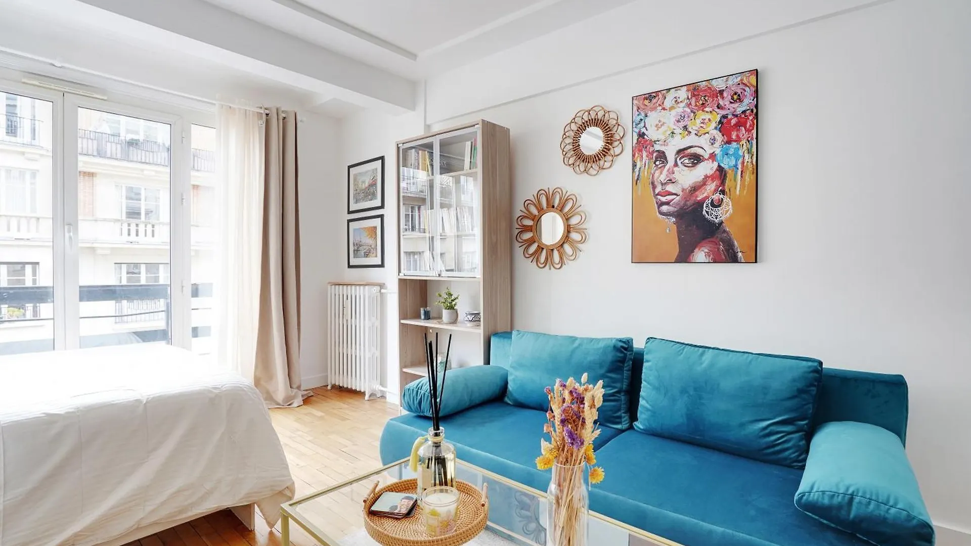 Apartment Parisian Charm Porte Maillot *